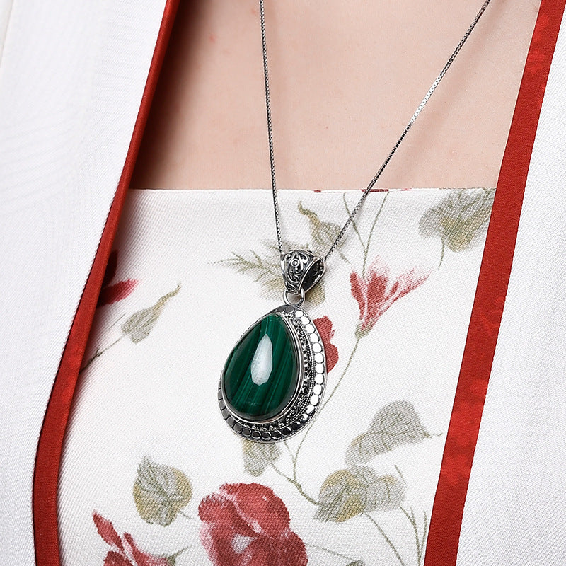 Retro Green Pendant