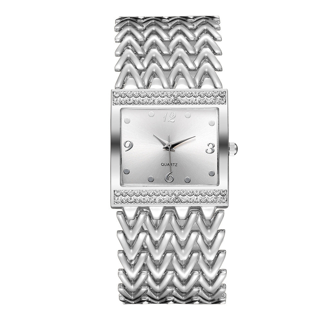 Wide Strap Women's Watch
