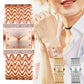 Wide Strap Women's Watch
