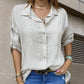 Linen Casual Lapel Shirt