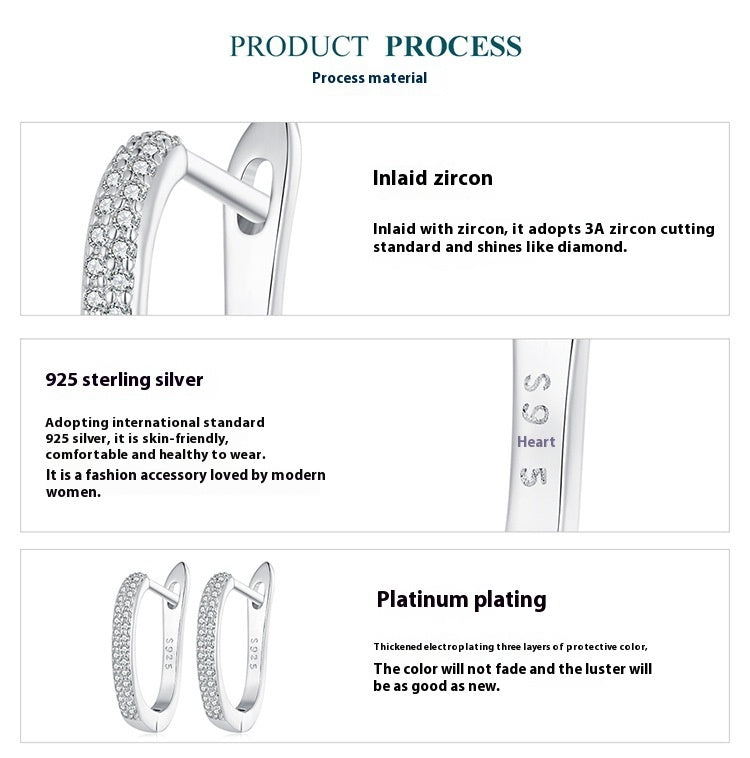 Zircon Ear Clip