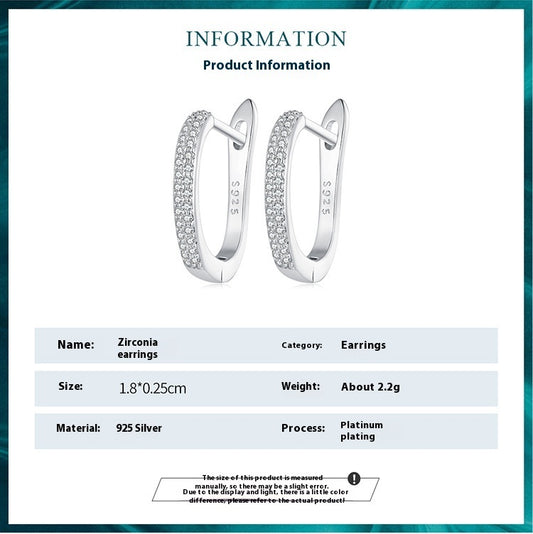 Zircon Ear Clip