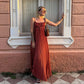 Straps Pleated Dress