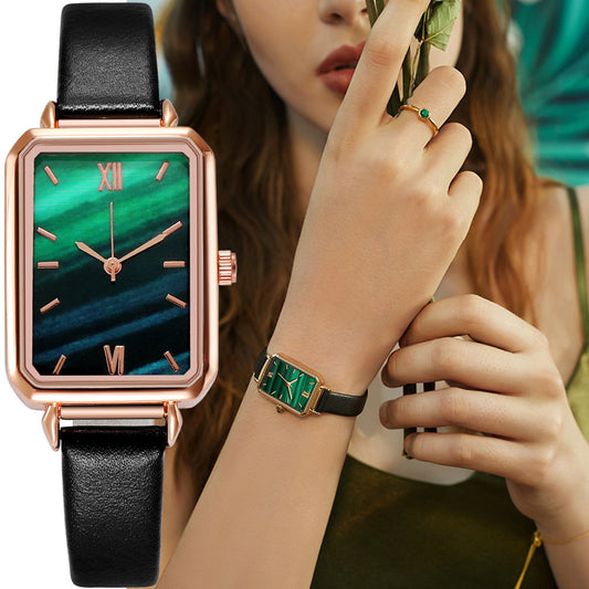 Retro Green Watch