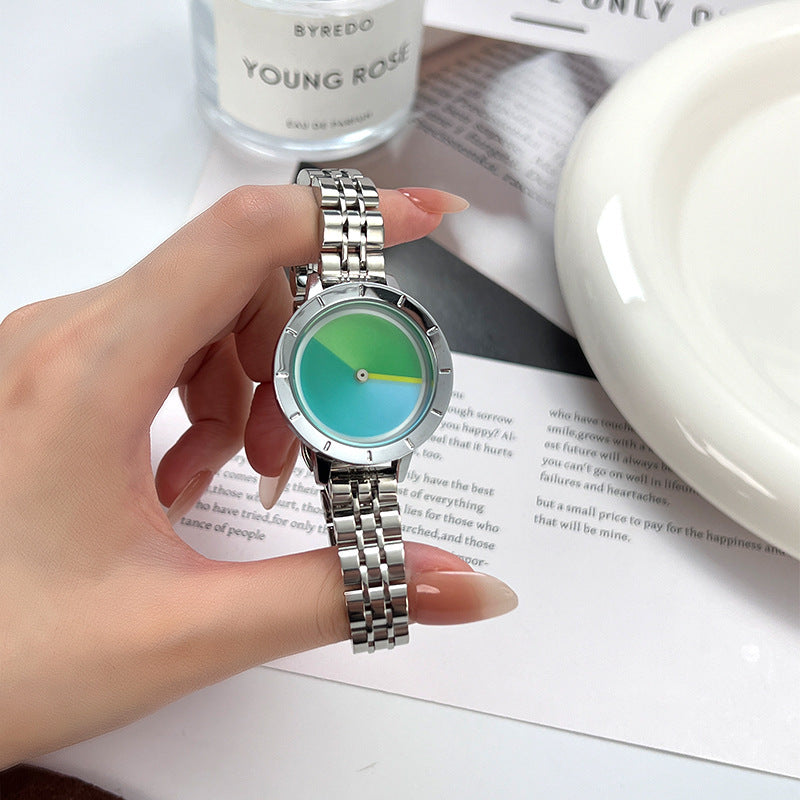 Gradient Dial Watch