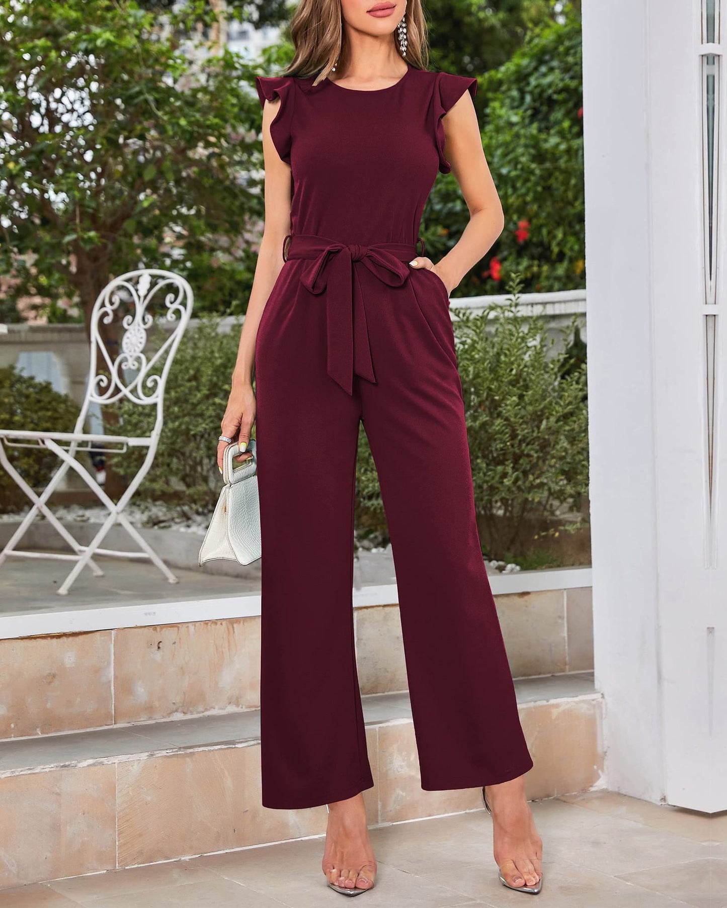 Ruffled Jumpsuit