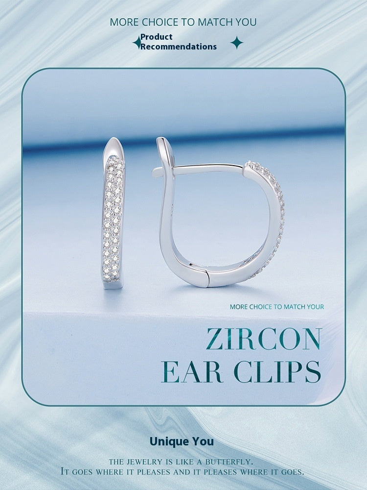 Zircon Ear Clip